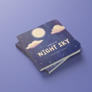 I looked at the night sky